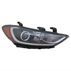 Picture of TYC 20-9807-90-9 Right Headlight Assembly Compatible With 2017-2018 Hyundai Elantra
