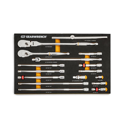 Picture of GearWrench 86522 1/2" Drive Ratchet and Accessory Set 17pc