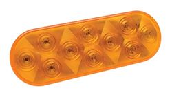 Picture of KAPER II L15-0055 6" Oval Amber LED Park/Turn Light
