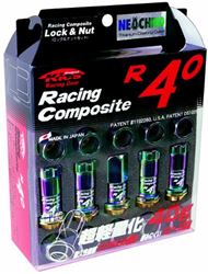 Picture of Project Kics KRC11N 12x1.50 R40 Lug Nuts Neo Chrome (16+4 Locks)