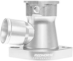 Picture of RED HORSE PERFORMANCE 4910-383-24-5 Aluminum Filler Neck (Clear), 1 Pack
