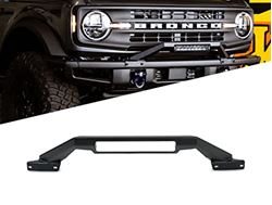 Picture of DV8 Offroad LBBR-04 Factory Modular Front Bumper Bull Bar for 2021-2022 Ford Bronco | Fits Factory Bumper | Mounts 13-inch single row LED | Low Profile