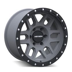 Picture of Mayhem 8304-7973MGT12 MAYHEM DELTA 8304 MATTE GUNMETAL 17X9 5-127 -12MM 78.1MM