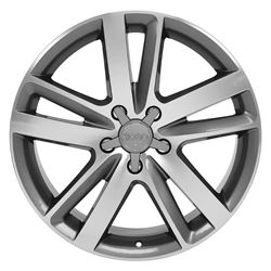 Picture of OE Wheels 9451350 20" Replica Wheel Au20 Fits Audi Q7 Rim 20x9 Machined Wheel