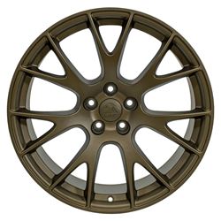 Picture of OE Wheels 9507993 20" Replica Wheel Dg15 Fits Dodge Hellcat Rim 20x10 Bronze Wheel