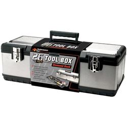 Picture of Performance Tool W54026 26 Inch Steel Tool Box With Removable Tote