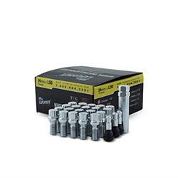 Picture of Mr. Lugnut 5743BK5 5 Lug - 20 Lug Bolts, 1 Key, 4 Chrome TR413, 14x1.25 Thread, Spline LUGNUT with CONICAL Seating