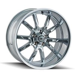 Picture of Ridler 650-2165C RIDLER 650 CHROME 20X10 5-114.3 0MM 83.82MM