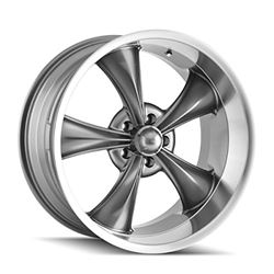 Picture of Ridler 695-8873G RIDLER 695 GLOSS GREY MACHINED 18X8 5-127 0MM 83.82MM