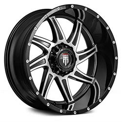 Picture of AMERICAN TRUXX AT162-2173BM-24 20 Vortex At162 Black/Machined 20X10 5-127-24mm 78.1mm