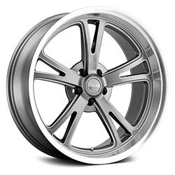 Picture of Ridler 606-7761G RIDLER 606 GLOSS GREY MACHINED 17X7 5-120.65 0MM 83.82MM