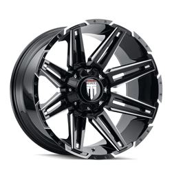 Picture of AMERICAN TRUXX AT1903-2937M-12 BOOM-AT1903 20X9 6X135/6X139.7-12ET 106.1CB BLACK/MILLED