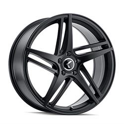 Picture of KRAZE KR195-2845B38 KRAZE MILANO KR195 SATIN BLACK 20X8.5 5-112 38MM 66.56MM