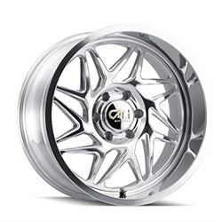 Picture of CALI OFF-ROAD 9112-2270P CALI OFF-ROAD GEMINI 9112 POLISHED 20X12 8-170 -51MM 125.2MM