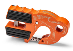 Picture of Factor 55 00250-07 Factor 55 Orange UltraHook Winch Hook & Fairlead for Synthetic Rope Combo