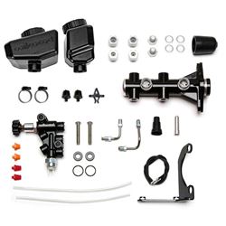 Picture of Wilwood 261-16962-BK Remote Tandem M/C Kit, 1 In Bore, Black