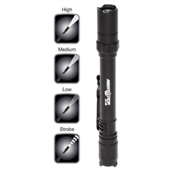 Picture of Nightstick MT-200 Mini-Tac Pro Flashlight - Black - 2 Aaa Batteries
