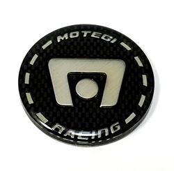 Picture of Motegi Wheels 2454000008 Mr Logos 45.4 Black/silver Motegi 4pk