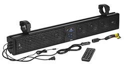 Picture of Planet Audio PSX36 ATV UTV Sound Bar System - 36 Inches Wide, IPX5 Weatherproof, Bluetooth Audio, USB, Amplified, Aux-in, 4 Inch Speakers, 1 Inch Tweeters, Easy Installation for 12 Volt Vehicles