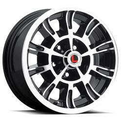 Picture of Drake Off Road LW66-50754A Styled Alloy Wheel; Size 15x7; Legendary Gt6 10 Spoke Alloy Wheel;
