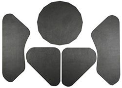 Picture of Design Engineering Dei 50097 0 Under Hood Custom-Cut Insulation Kit for Chevelle (base model) (1970-72) - Black