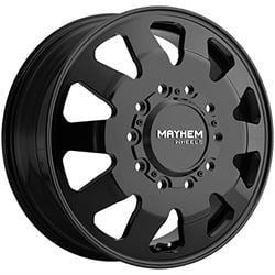 Picture of Mayhem 8181-22820B MAYHEM CHALLENGER 8181 FORGED GLOSS BLACK 22X8.25 10-225 169MM 170.1MM