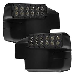 Picture of Oracle Lighting 5894-001 LIGHTING LED Off Road Side Mirror Ditch Lights | '21 — '23 Ford Bronco, 2 Mirrors with Light Bar, Part