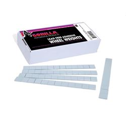 Picture of Gorilla Automotive 10015FGR Wheel Weights 1/2 Ounce Silver Roll of 357 Segments 10015FGR