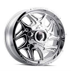 Picture of AMERICAN TRUXX AT1900-2981C-12 AT1900-20991C AMERICAN TRUXX SWEEP AT1900 CHROME 20X9 8-165.1 -12MM 125.2MM