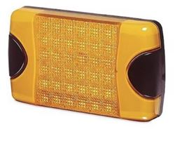 Picture of Hella 959070337 Lamp Turn 9070 Duraled 24 Amb 12v Sae