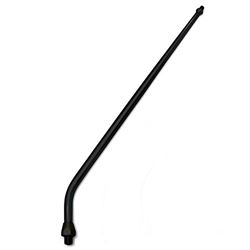 Picture of American Shifter Company ASCAR23SBK American Shifter Black 23" Single Bend Shifter Arm