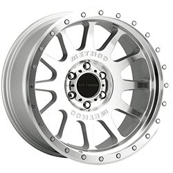 Picture of Method Race Wheels MR60521060324N MR605 NV MACHINED-Clear Coat Wheel with Aluminum (20 x 10. inches /6 x 5 mm, -24 mm Offset)