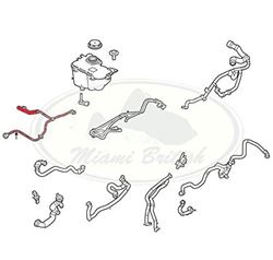 Picture of GENUINE LAND ROVER LR091813 RESERVOIR HOSE RANGE VELAR 19-21 3.0L  OEM