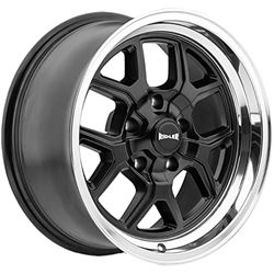 Picture of Ridler 610-7873MB RIDLER 610 MATTE BLACK POLISHED 17X8 5-127 0MM 83.82MM