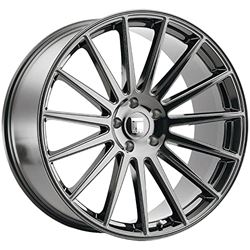 Picture of Touren 3292-7845GT35 TOUREN TR92 3292 GLOSS GRAPHITE MACHINED FACE 17X8 5-112 35MM 66.56MM