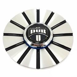 Picture of DUB 38330-15MBL Dub Dazr Cap - Gloss Blk Mach