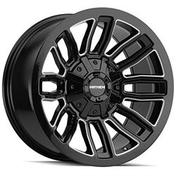 Picture of Mayhem 8108-2137BM MAYHEM DECOY 8108 GLOSS BLACK MILLED 20X10 6-135/6-139.7 -19MM 106MM