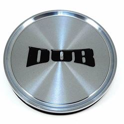 Picture of DUB 1015-09-04LTLB Dub Flat 3" Oring Cap-Gloss Ddt Blk Logo