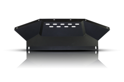 Picture of Attica 4x4 ATTFB01A102-2-BX Terra Series Front Bumper Skid Plate - Black - Powder Coated - Steel