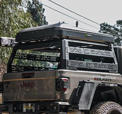 Picture of Attica 4x4 ATTJT02I101-BX Frontier Series Bed Rack - Black - Powder Coated - Steel