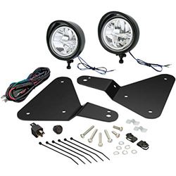 Picture of Show Chrome 41-302LBK Accessories LED Driving Light Kit (Black) for 15-19 CAN-AM SPD-F3-SE6
