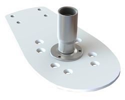 Picture of Seaview ADASTLK SEAVIEW Starlink modular top plate with Starlink S.S. 1-14 threaded adapter & S.S. Fixed Base | ADASTLK