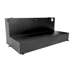Picture of TrailFX 21110SB 100 Gallon L Shaped Matte Black Steel Liquid Transfer Tank