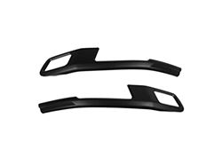 Picture of Drake Muscle Cars JR3B-15200-AB Turn Signal/Fog Light Cover in Satin Black Finish, Compatible with 2018-2021 Ford Mustang, Model
