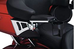 Picture of Kuryakyn 8955 Passenger Armrests Compatible For FLHTCUTG Tri Glide Ultra 2018 Street Motorcycle Accessories - Chrome/One Size