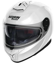 Picture of Nolan N885270330056 N80-8 Solid Motorcycle Helmet Metal White XL
