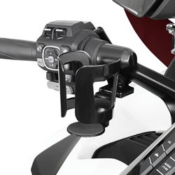 Picture of Show Chrome 52-947BK Black Motorcycle Beverage Cup Holder For Honda Goldwing 2018+ GL1800