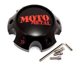 Picture of Moto Metal 1079L145SGBMO1RC Moto Cap 6x5.5 Sg-Black Red Tint