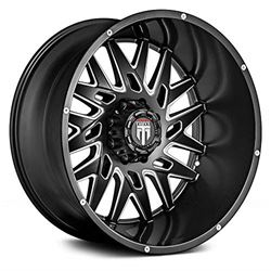 Picture of AMERICAN TRUXX AT184-2978M0 8x180 20" Inch Wheel Rim DNA AT184 20x9 +0mm Black Milled