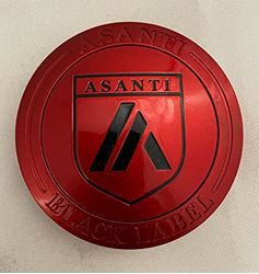 Picture of Asanti T157K74-S6 Abl Cap Snap-In C-Red W/ Red-Gb Logo